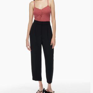 Aritzia Wilfred Carrot Pant [Black 4 Short]